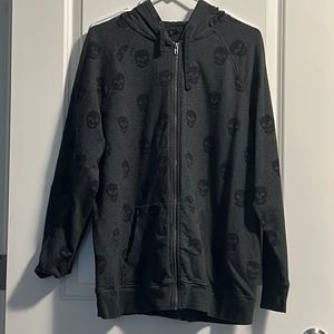 Torrid 2x skulls hoodie